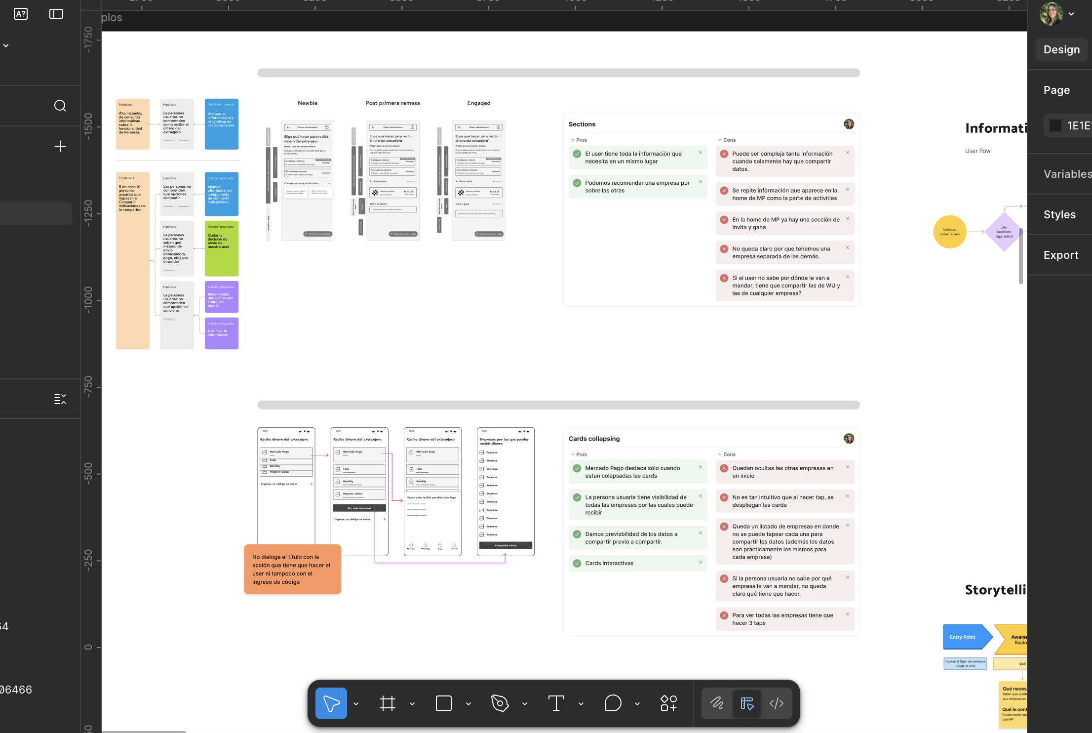 Wireframe explorations evaluating provider visibility against business prioritization